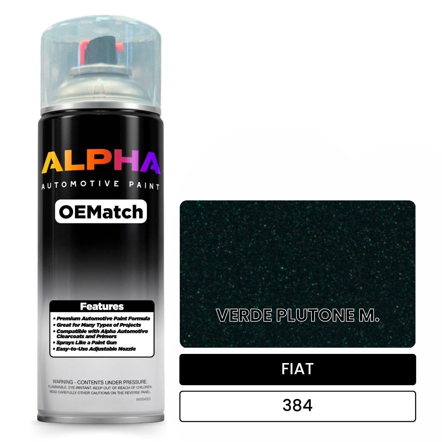FIAT VERDE PLUTONE M. 384 OEMatch Spraycan