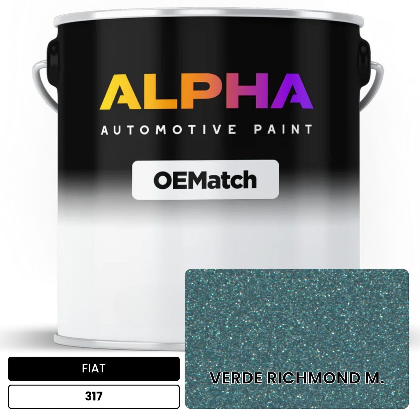 FIAT VERDE RICHMOND M. 317 OEMatch Basecoat