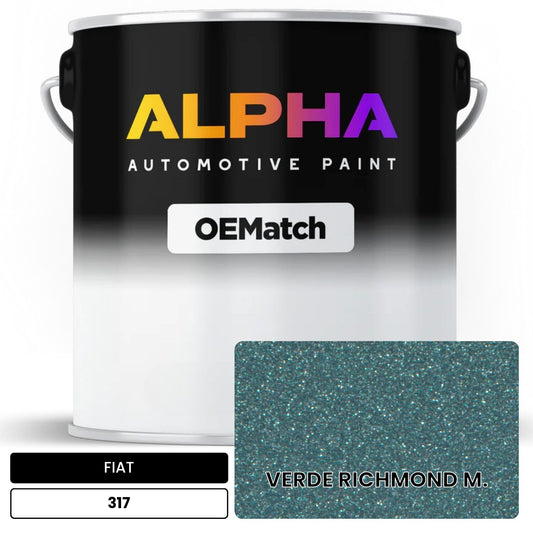 FIAT VERDE RICHMOND M. 317 OEMatch Basecoat