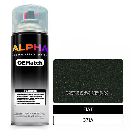 FIAT VERDE SCURO M. 371A OEMatch Spraycan