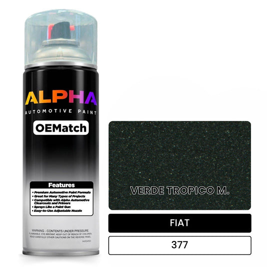 FIAT VERDE TROPICO M. 377 OEMatch Spraycan
