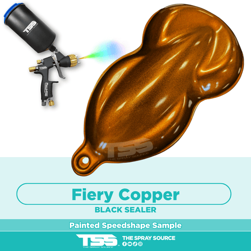 Fiery Copper Painted Sample (Black Ground Coat)