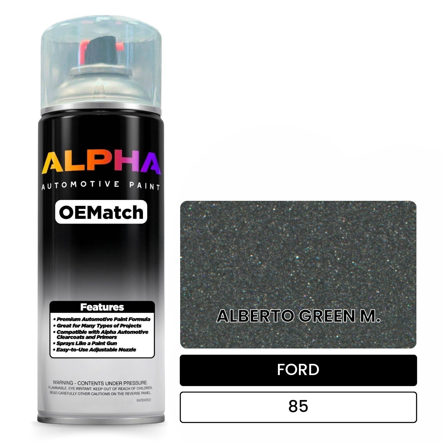 FORD ALBERTO GREEN M. 85 OEMatch Spraycan