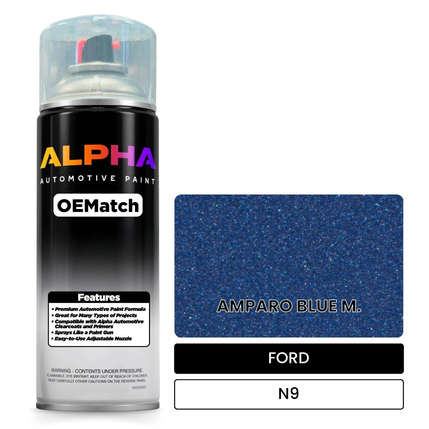 FORD AMPARO BLUE M. N9 OEMatch Spraycan