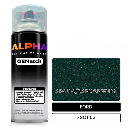 FORD APOLLO/DARK GREEN M. XSC1153 OEMatch Spraycan
