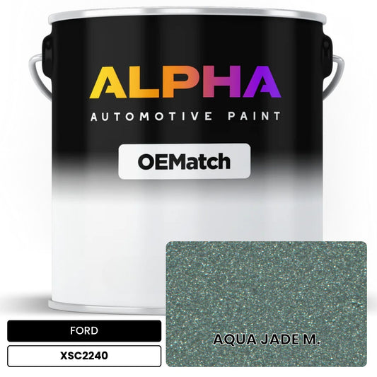 FORD AQUA JADE M. XSC2240 OEMatch Basecoat
