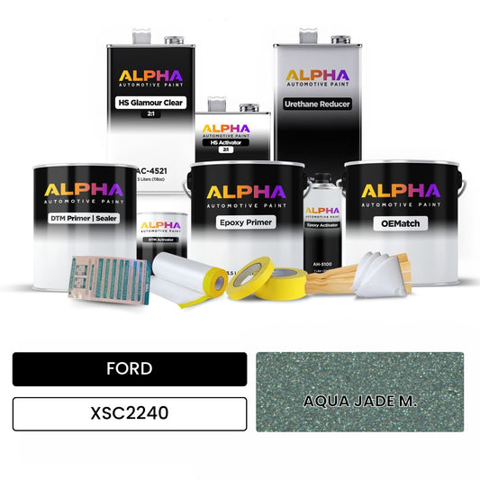 FORD AQUA JADE M. XSC2240 OEMatch Vehicle Paint Kit