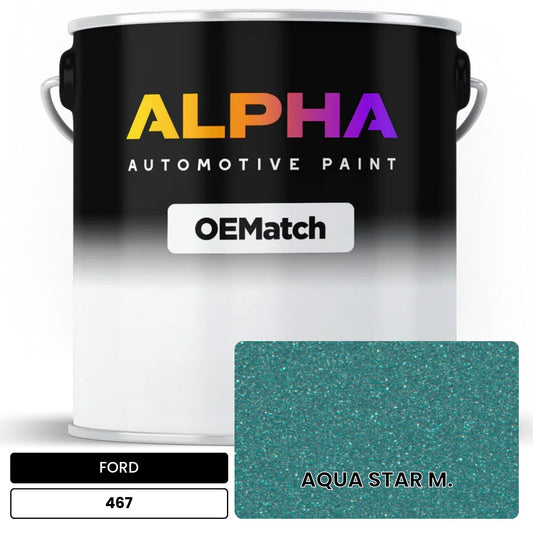 FORD AQUA STAR M. 467 OEMatch Basecoat