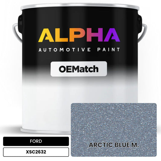 FORD ARCTIC BLUE M. XSC2632 OEMatch Basecoat