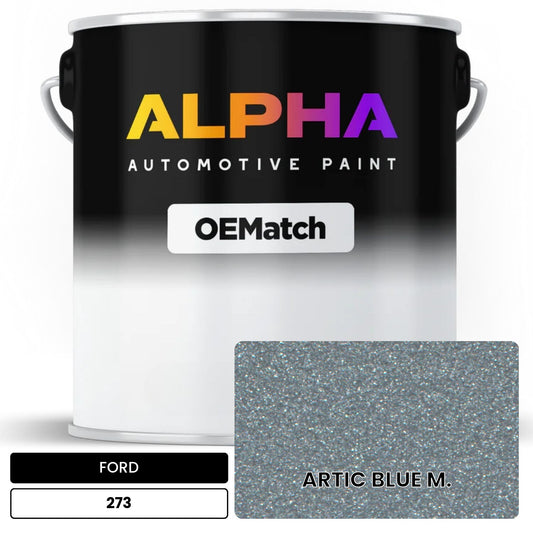 FORD ARTIC BLUE M. 273 OEMatch Basecoat