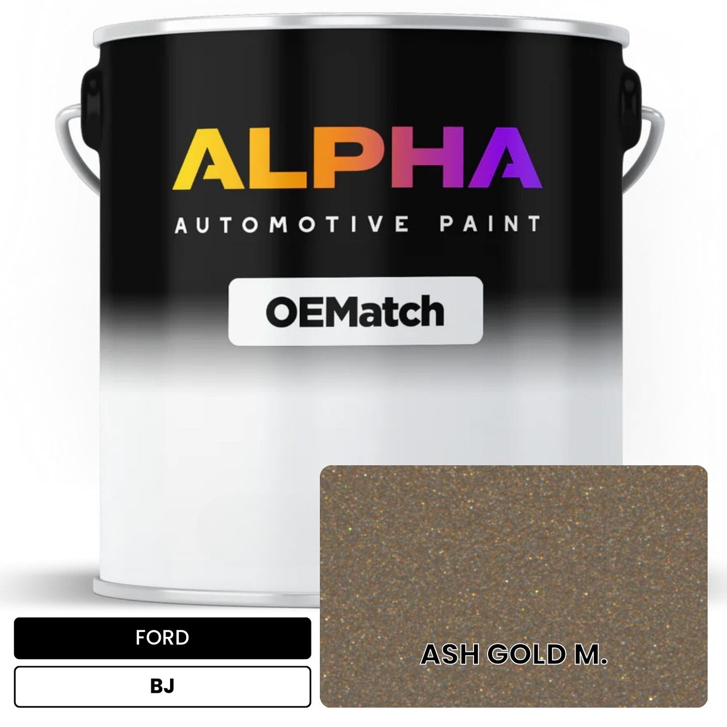 FORD ASH GOLD M. BJ OEMatch Basecoat