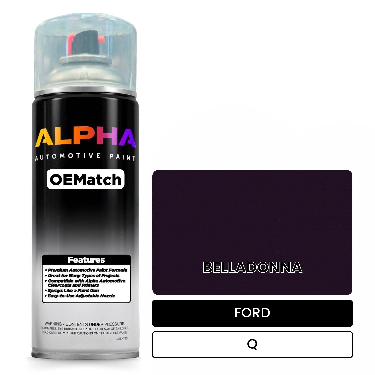 FORD BELLADONNA Q OEMatch Spraycan