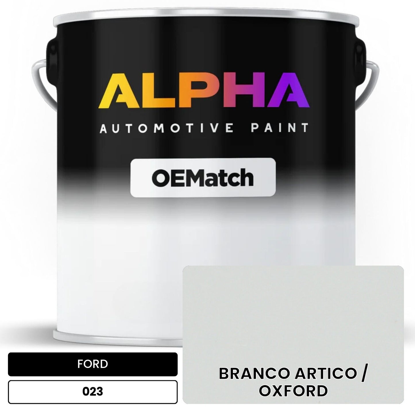 FORD BRANCO ARTICO / OXFORD 023 OEMatch Basecoat