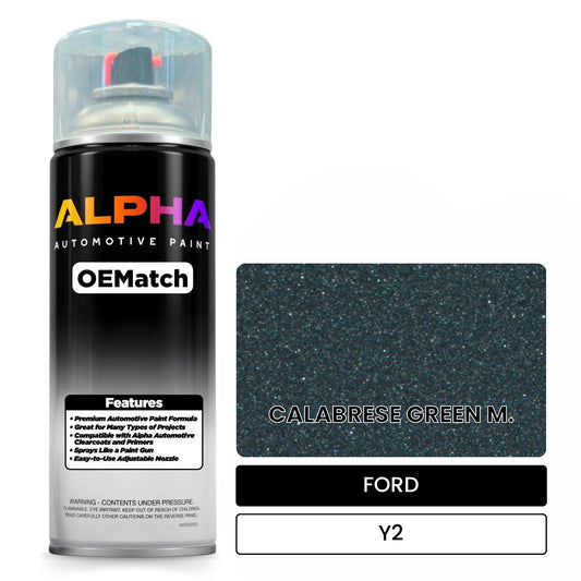 FORD CALABRESE GREEN M. Y2 OEMatch Spraycan