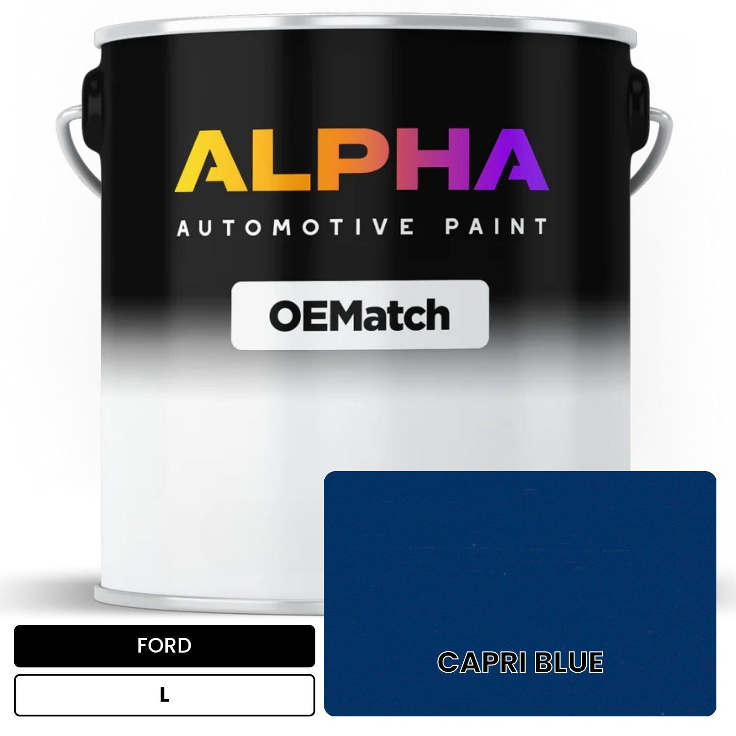 FORD CAPRI BLUE L OEMatch Basecoat