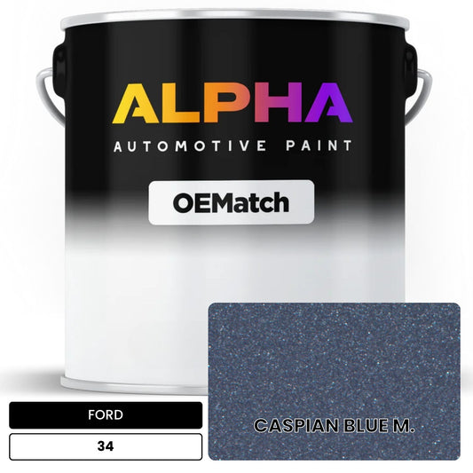 FORD CASPIAN BLUE M. 34 OEMatch Basecoat