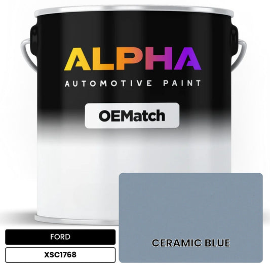 FORD CERAMIC BLUE XSC1768 OEMatch Basecoat