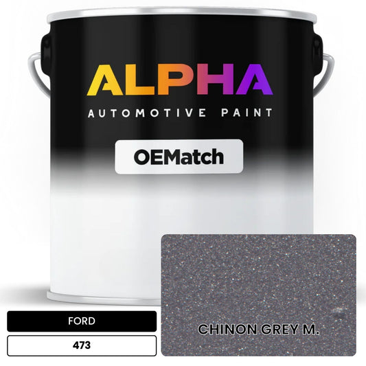 FORD CHINON GREY M. 473 OEMatch Basecoat