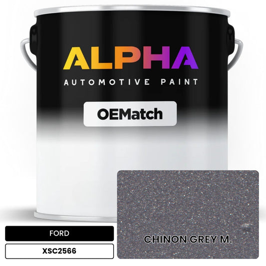 FORD CHINON GREY M. XSC2566 OEMatch Basecoat