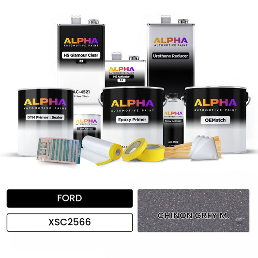 FORD CHINON GREY M. XSC2566 OEMatch Vehicle Paint Kit