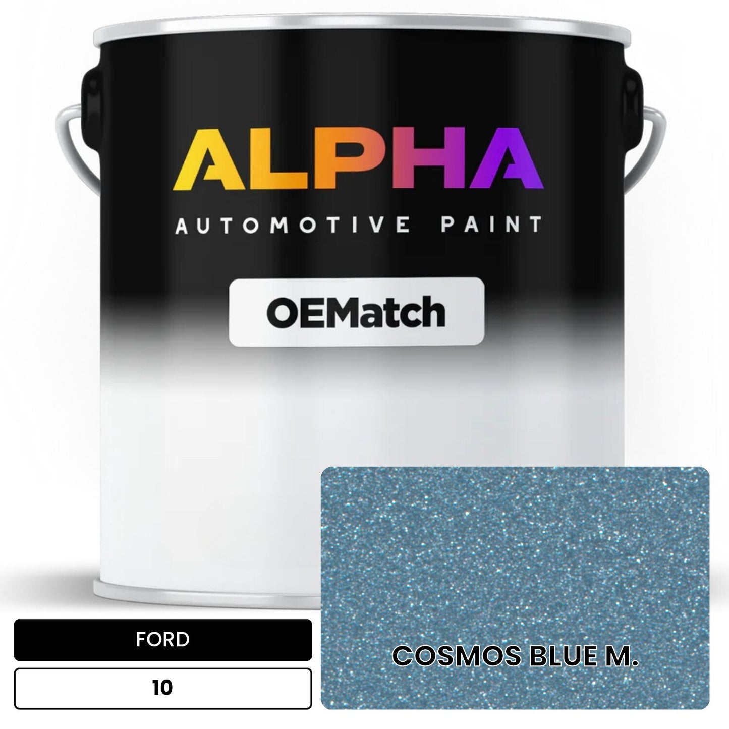 FORD COSMOS BLUE M. 10 OEMatch Basecoat