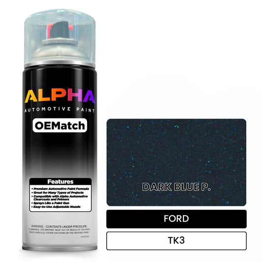 FORD DARK BLUE P. TK3 OEMatch Spraycan