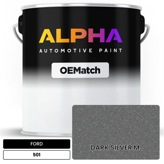 FORD DARK SILVER M. 501 OEMatch Basecoat