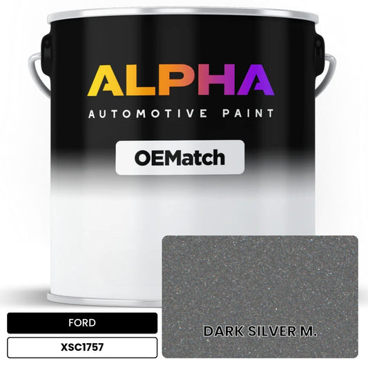 FORD DARK SILVER M. XSC1757 OEMatch Basecoat