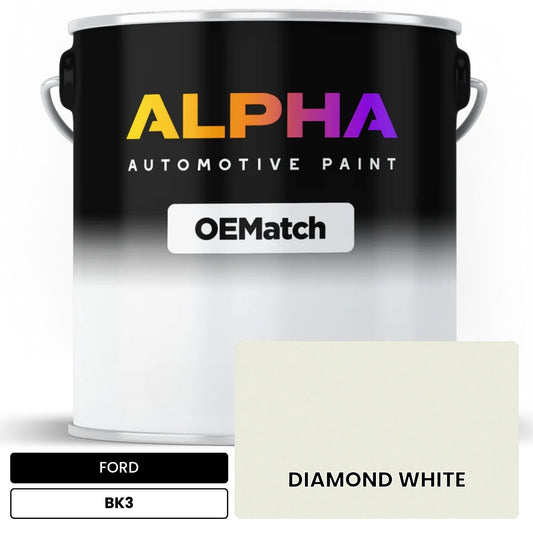 FORD DIAMOND WHITE BK3 OEMatch Basecoat