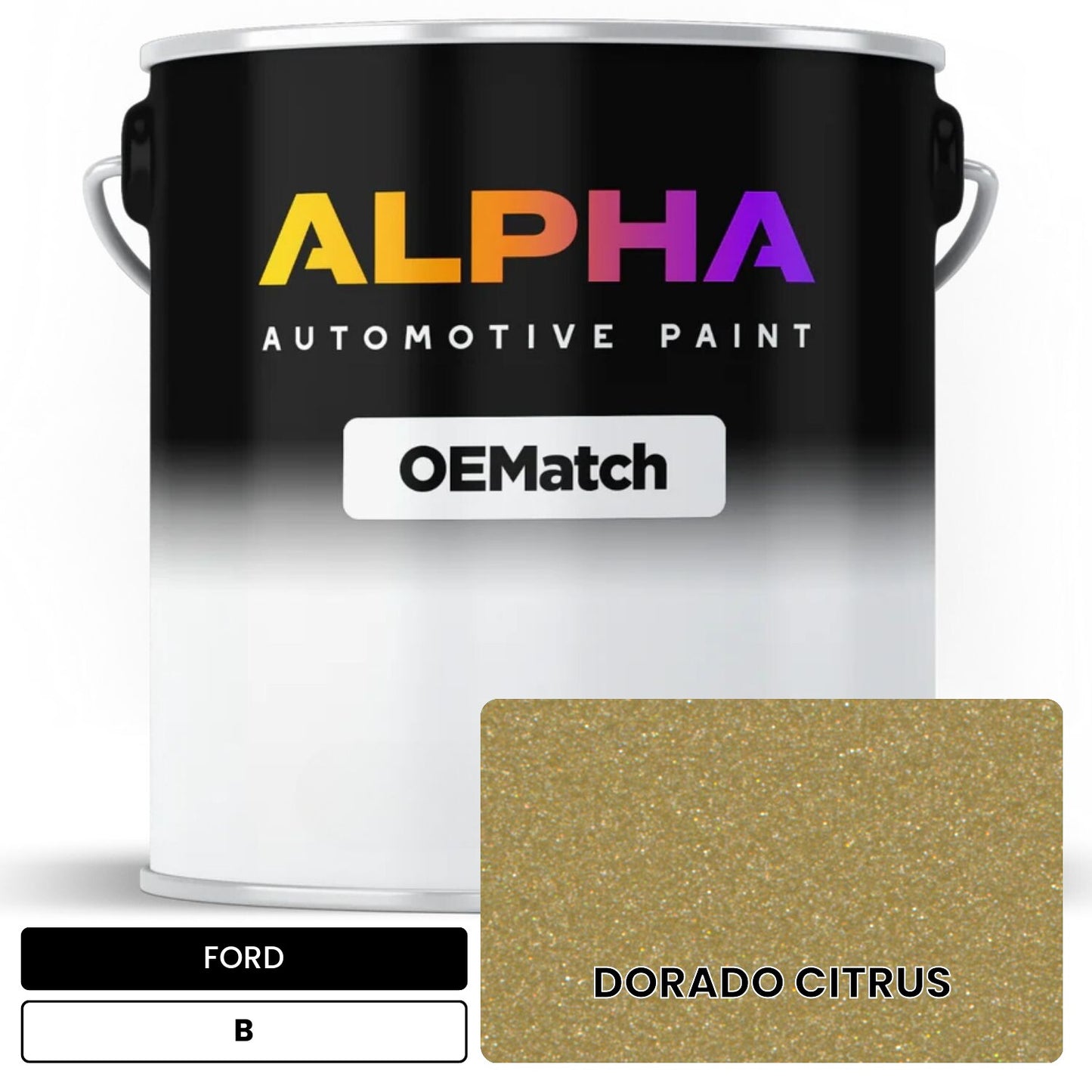FORD DORADO CITRUS B OEMatch Basecoat