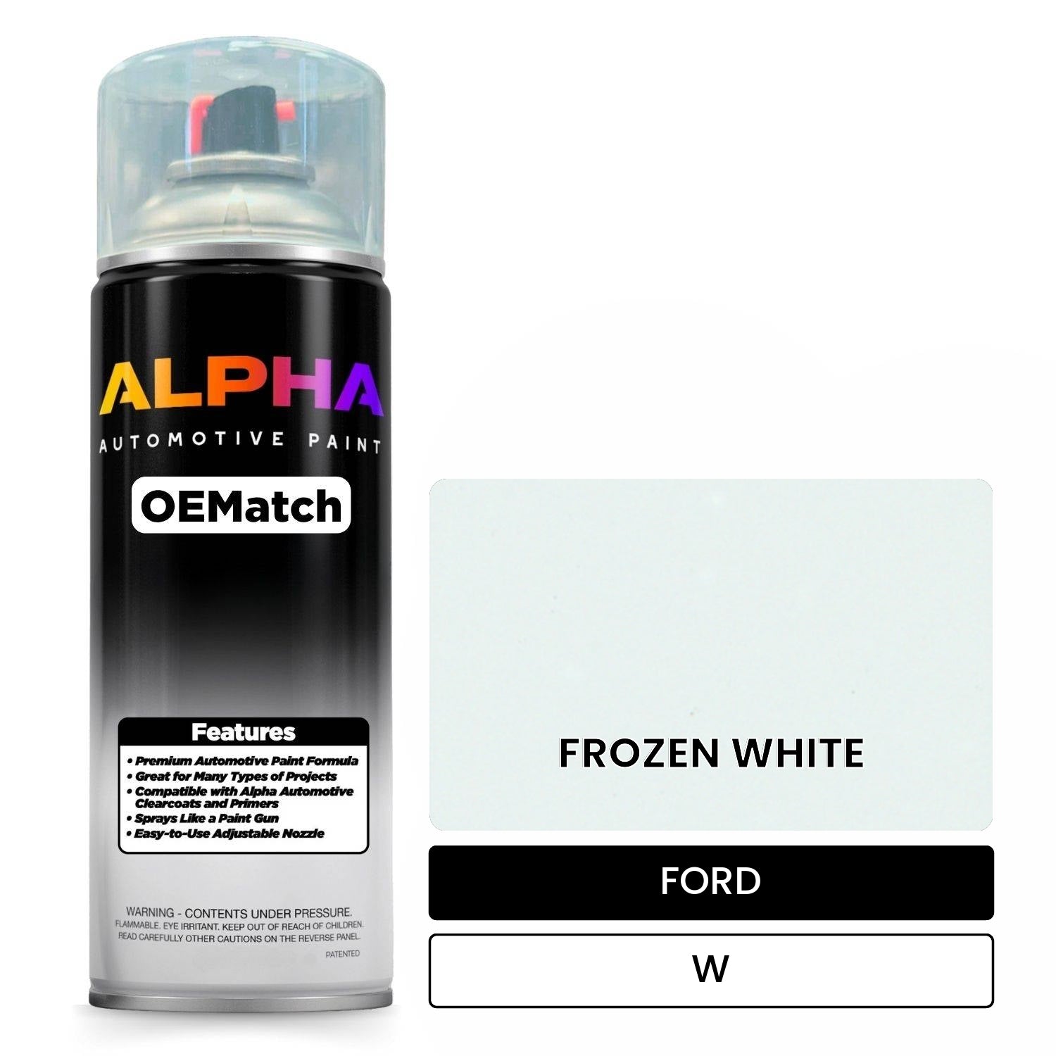FORD FROZEN WHITE W OEMatch Spraycan