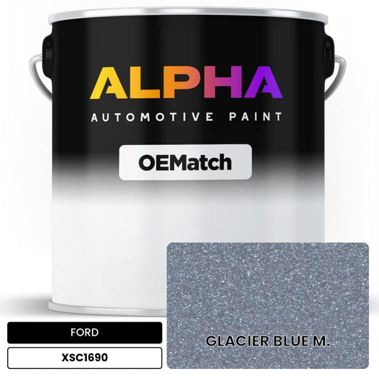 FORD GLACIER BLUE M. XSC1690 OEMatch Basecoat