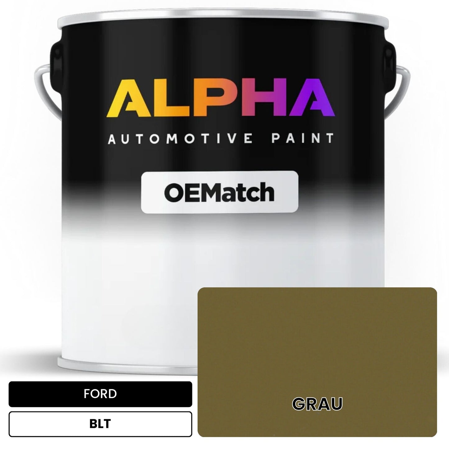FORD GRAU BLT OEMatch Basecoat