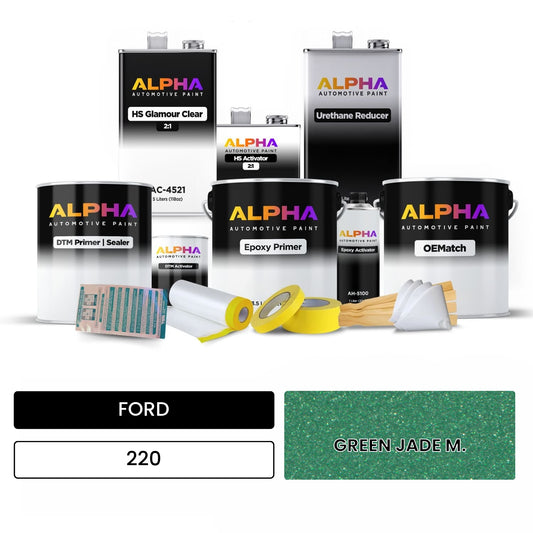 FORD GREEN JADE M. 220 OEMatch Vehicle Paint Kit