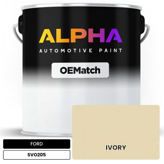 FORD IVORY SVO205 OEMatch Basecoat