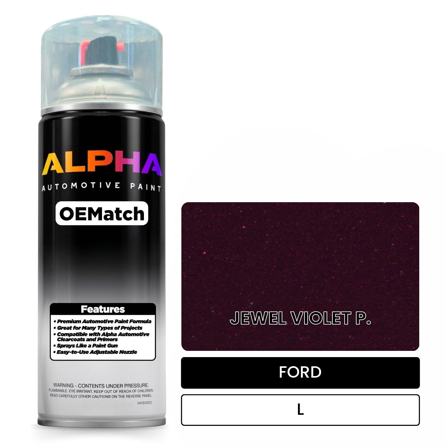 FORD JEWEL VIOLET P. L OEMatch Spraycan