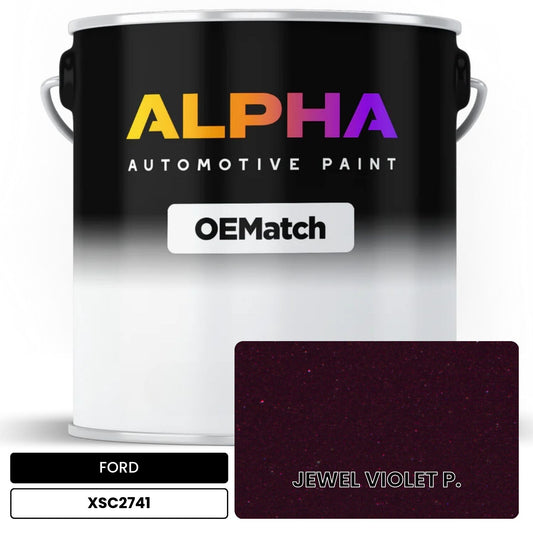 FORD JEWEL VIOLET P. XSC2741 OEMatch Basecoat