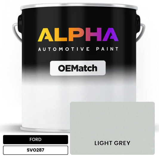 FORD LIGHT GREY SVO287 OEMatch Basecoat