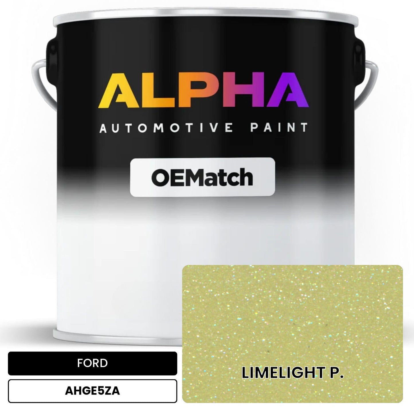 FORD LIMELIGHT P. AHGE5ZA OEMatch Basecoat