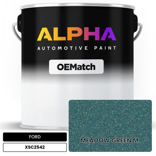 FORD MEADOW GREEN M. XSC2542 OEMatch Basecoat