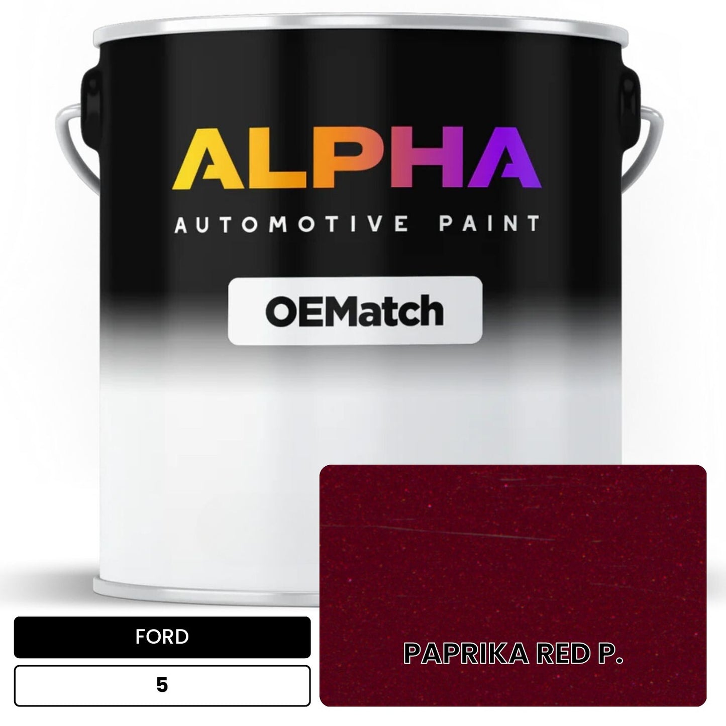 FORD PAPRIKA RED P. 5 OEMatch Basecoat
