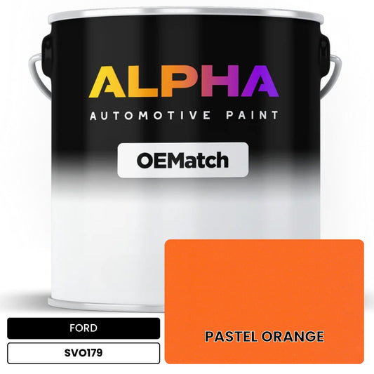 FORD PASTEL ORANGE SVO179 OEMatch Basecoat