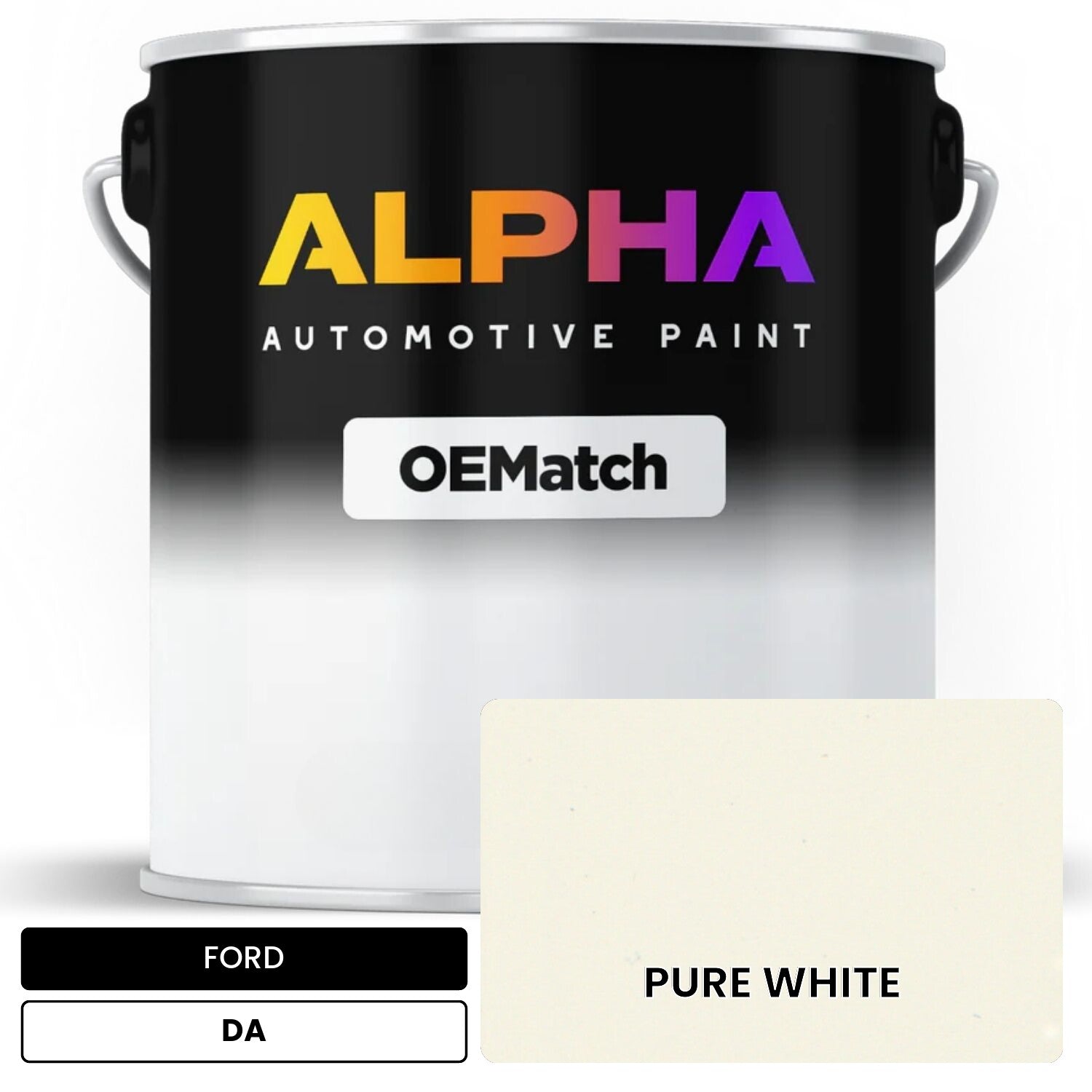 FORD PURE WHITE DA OEMatch Basecoat