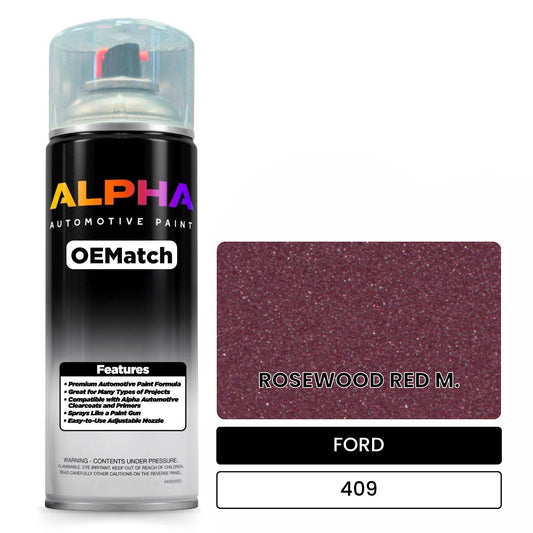 FORD ROSEWOOD RED M. 409 OEMatch Spraycan