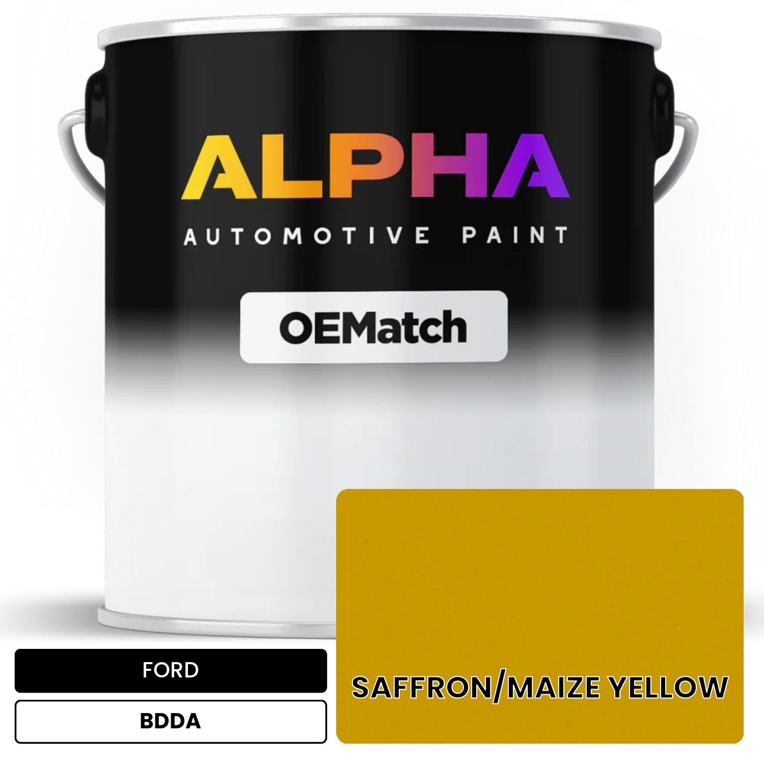 FORD SAFFRON/MAIZE YELLOW BDDA OEMatch Basecoat