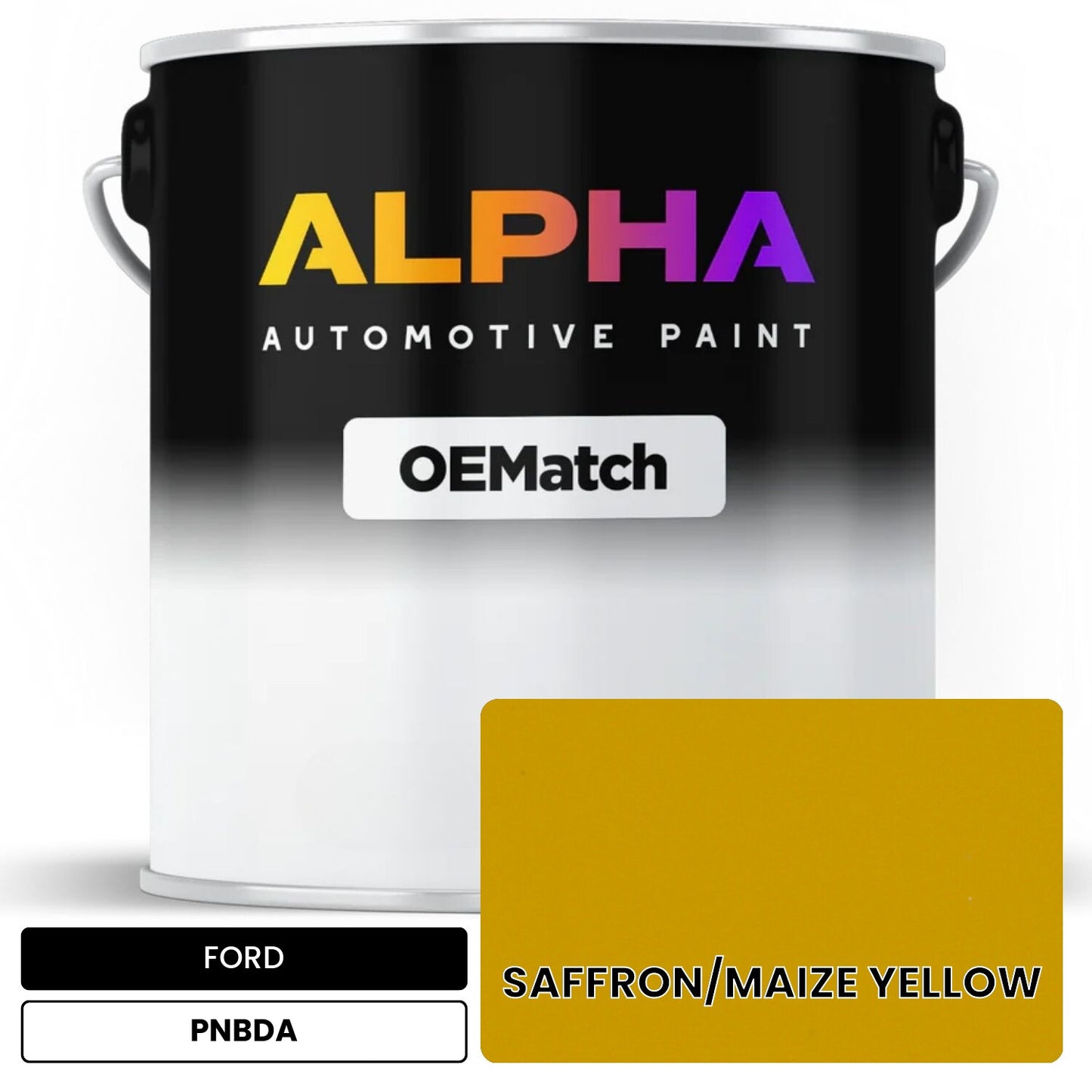 FORD SAFFRON/MAIZE YELLOW PNBDA OEMatch Basecoat