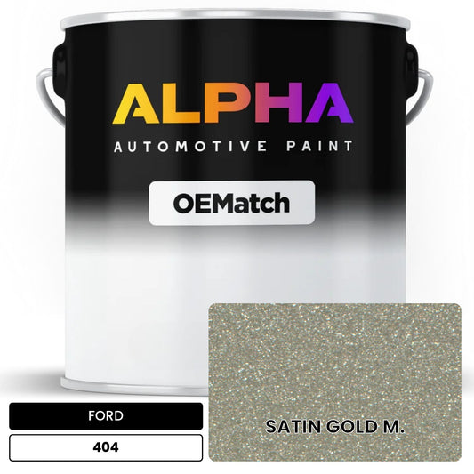 FORD SATIN GOLD M. 404 OEMatch Basecoat