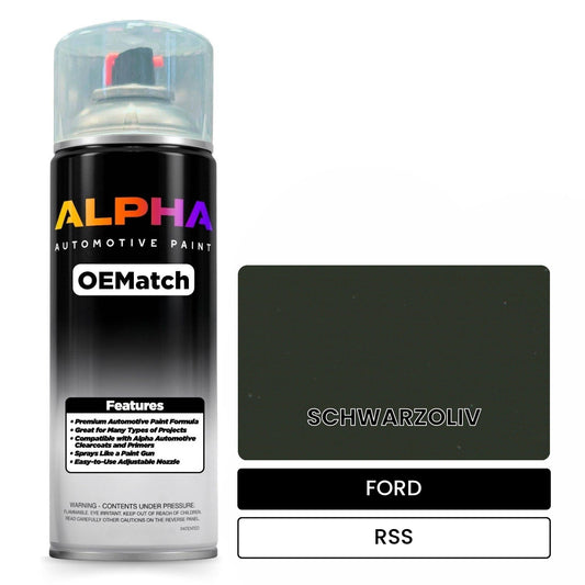 FORD SCHWARZOLIV RSS OEMatch Spraycan