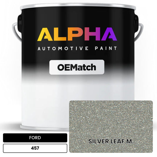 FORD SILVER LEAF M. 457 OEMatch Basecoat