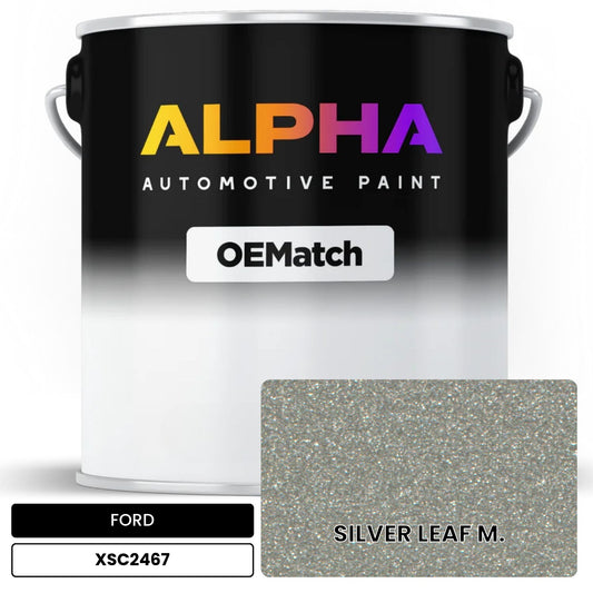 FORD SILVER LEAF M. XSC2467 OEMatch Basecoat